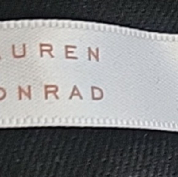 LC Lauren Conrad Slim Bootcut Denim Black Jeans Womens Size 10x29 - Picture 8 of 11